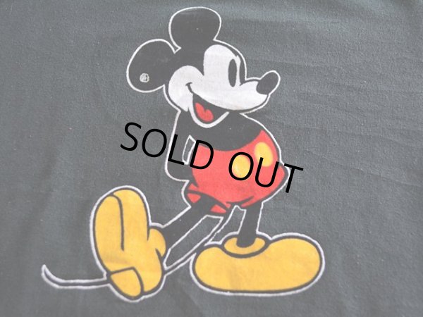 画像6: 1980s Mickey Mouse フロッキースウェット　 表記XXL 