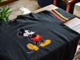 画像5: 1980s Mickey Mouse フロッキースウェット　 表記XXL 