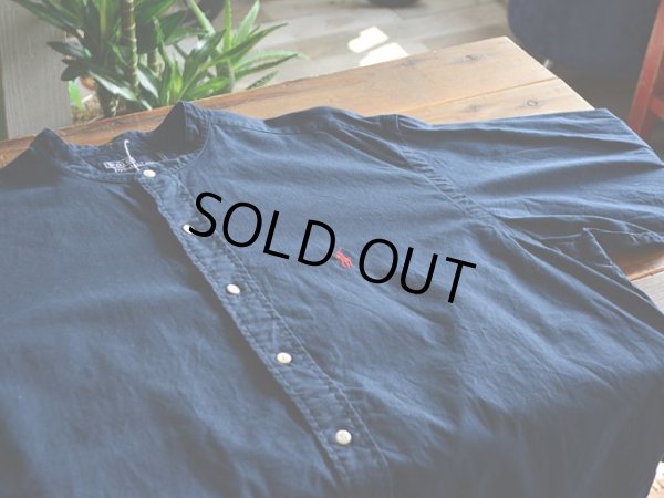 画像4: PoLo RalphLauren バンドカラーシャツ　 表記L 