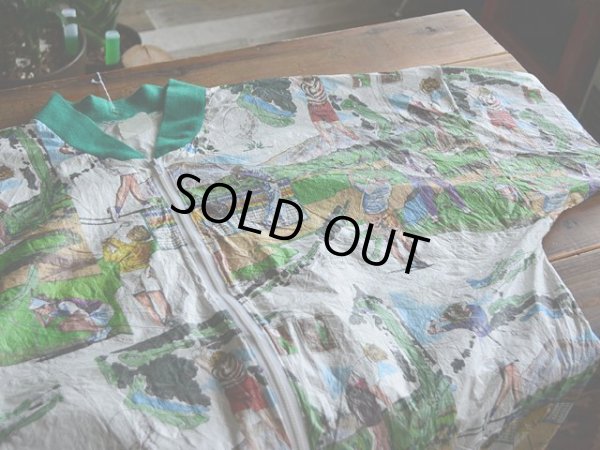 画像6: 1990s ゴルフ柄ペーパージャケット　 表記XL 