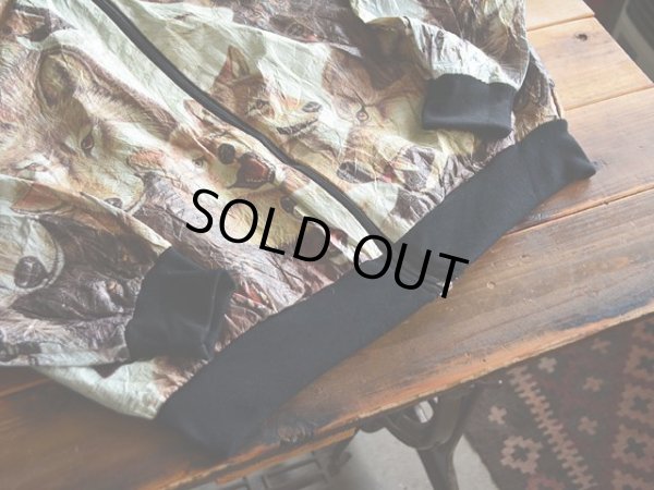 画像7: 1990s ウルフ柄ペーパージャケット　 表記XL 