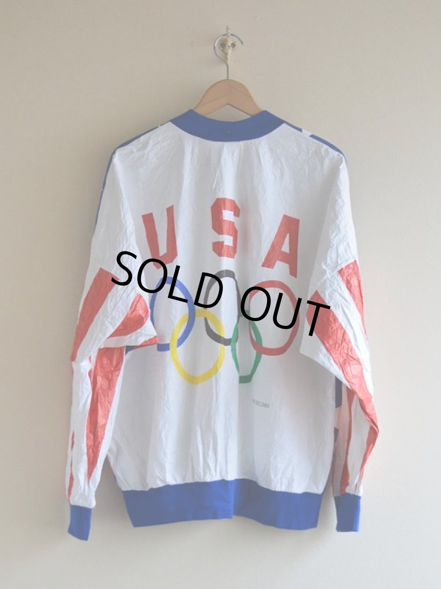 画像2: 1990s USAオリンピック柄ペーパージャケット　 表記XL  (2)