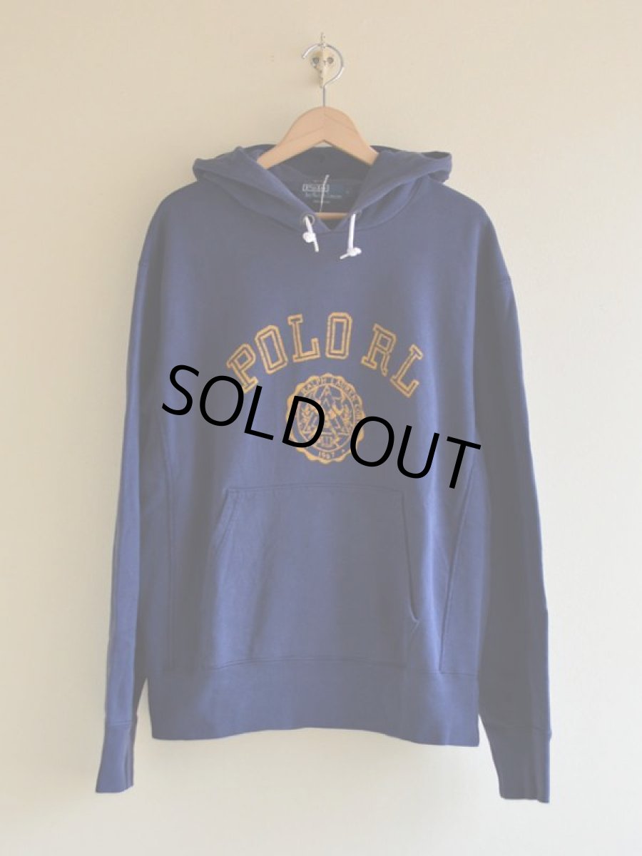 画像1: PoLo RalphLauren リバースウィーブパーカー　 表記L  (1)