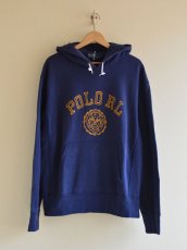 画像1: PoLo RalphLauren リバースウィーブパーカー　 表記L  (1)