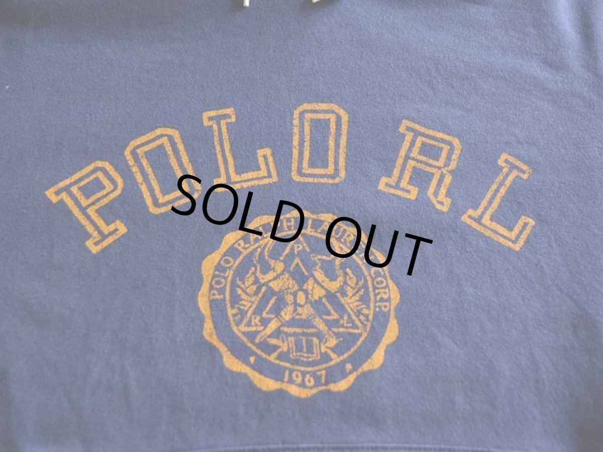 画像6: PoLo RalphLauren リバースウィーブパーカー　 表記L  (6)