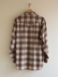 画像2: 1970s PENDLETON オンブレウールウエスタンシャツ　<br>表記L<br> (2)