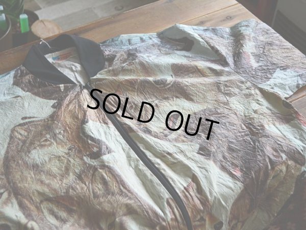 画像6: 1990s ウルフ柄ペーパージャケット　 表記XL 