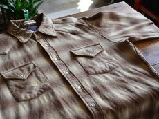 画像4: 1970s PENDLETON オンブレウールウエスタンシャツ　 表記L  (4)