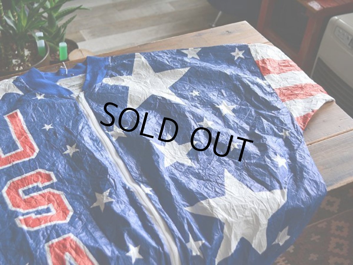 画像6: 1990s USAオリンピック柄ペーパージャケット　 表記XL  (6)