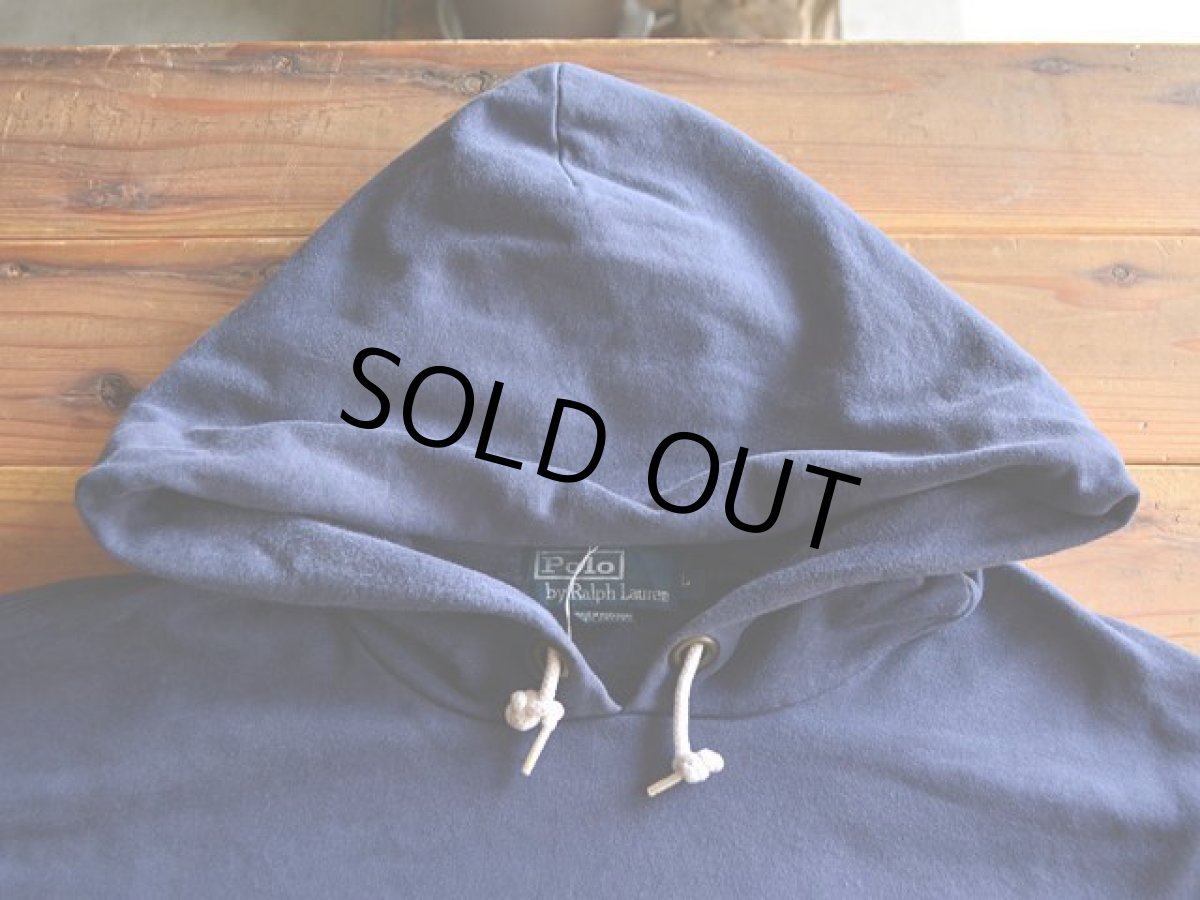 画像4: PoLo RalphLauren リバースウィーブパーカー　 表記L  (4)