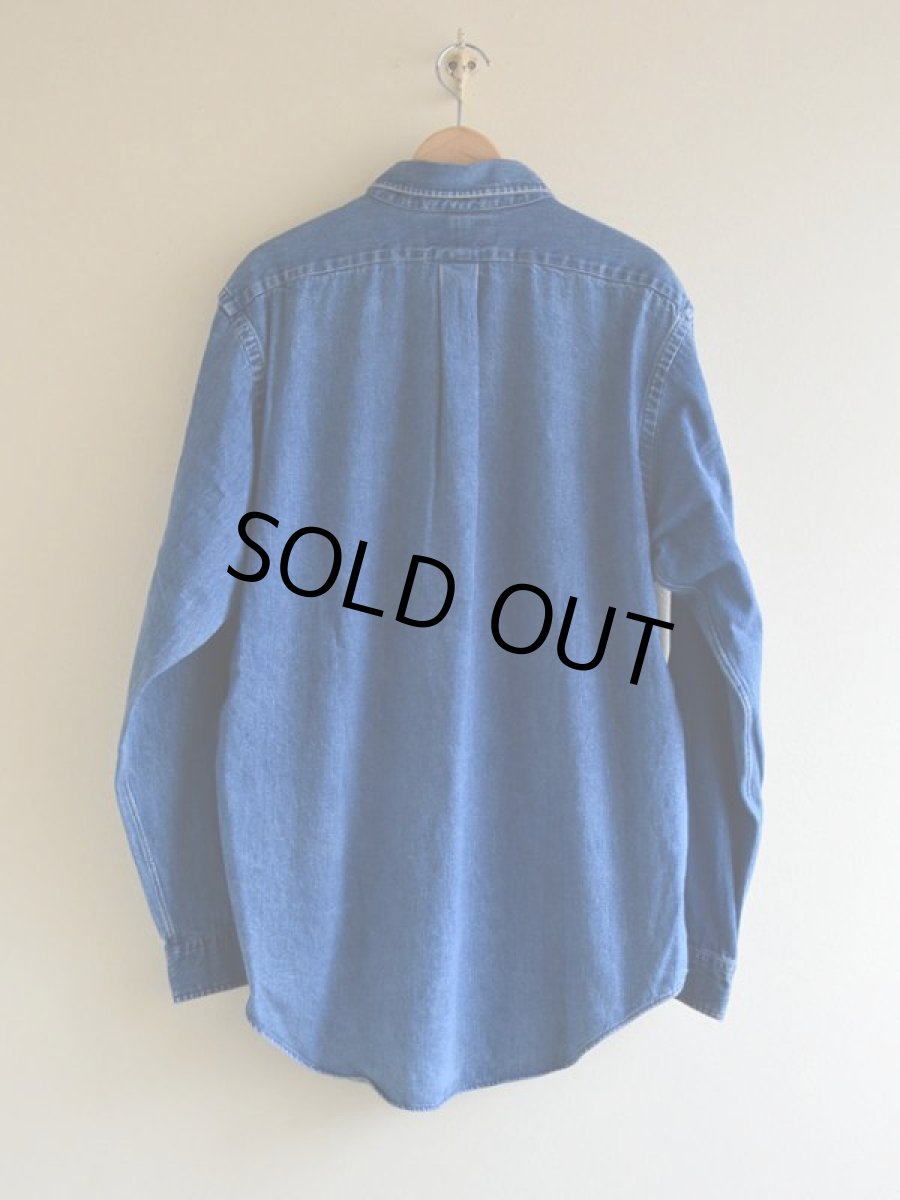 画像2: 1990s POLO COUNTRY  デニムBDシャツ　 表記XL  (2)