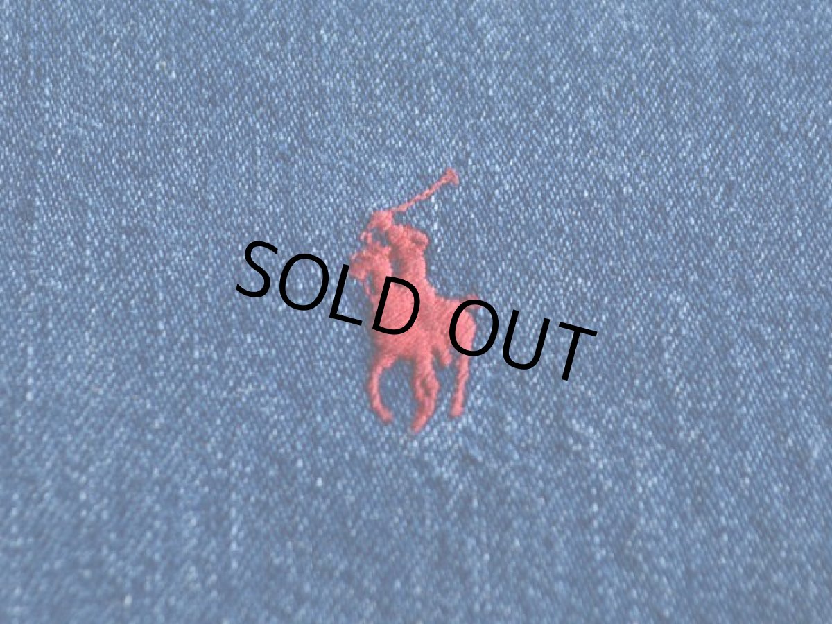 画像5: 1990s POLO COUNTRY  デニムBDシャツ　 表記XL  (5)