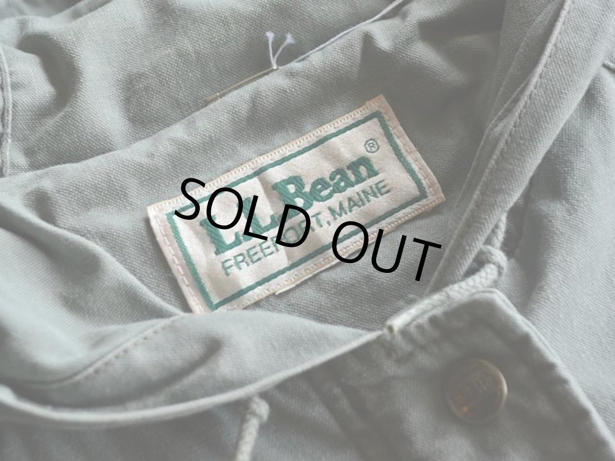 画像3: 1980s L.L.Bean キャンバスパーカー　 実寸M  (3)