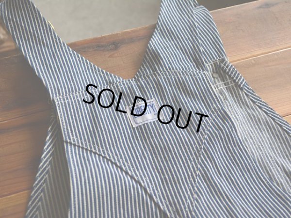 画像8: 1990s LIBERTY ヒッコリーオーバーオール　 DEAD STOCK!!　 表記W36 L32 