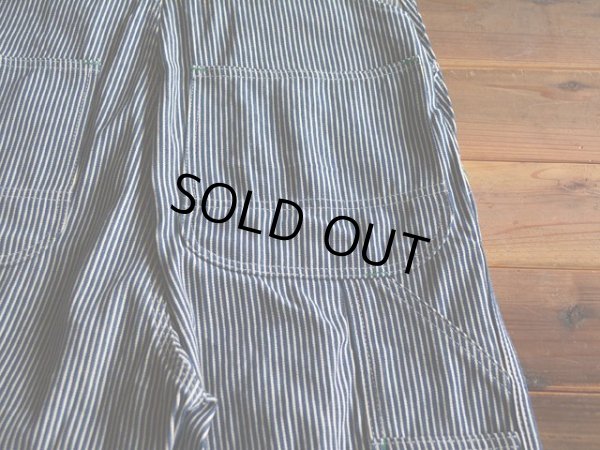 画像9: 1990s LIBERTY ヒッコリーオーバーオール　 DEAD STOCK!!　 表記W36 L32 