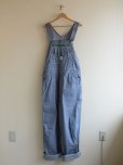 画像1: 1990s LIBERTY ヒッコリーオーバーオール　<br>DEAD STOCK!!　<br>表記W36 L32<br> (1)