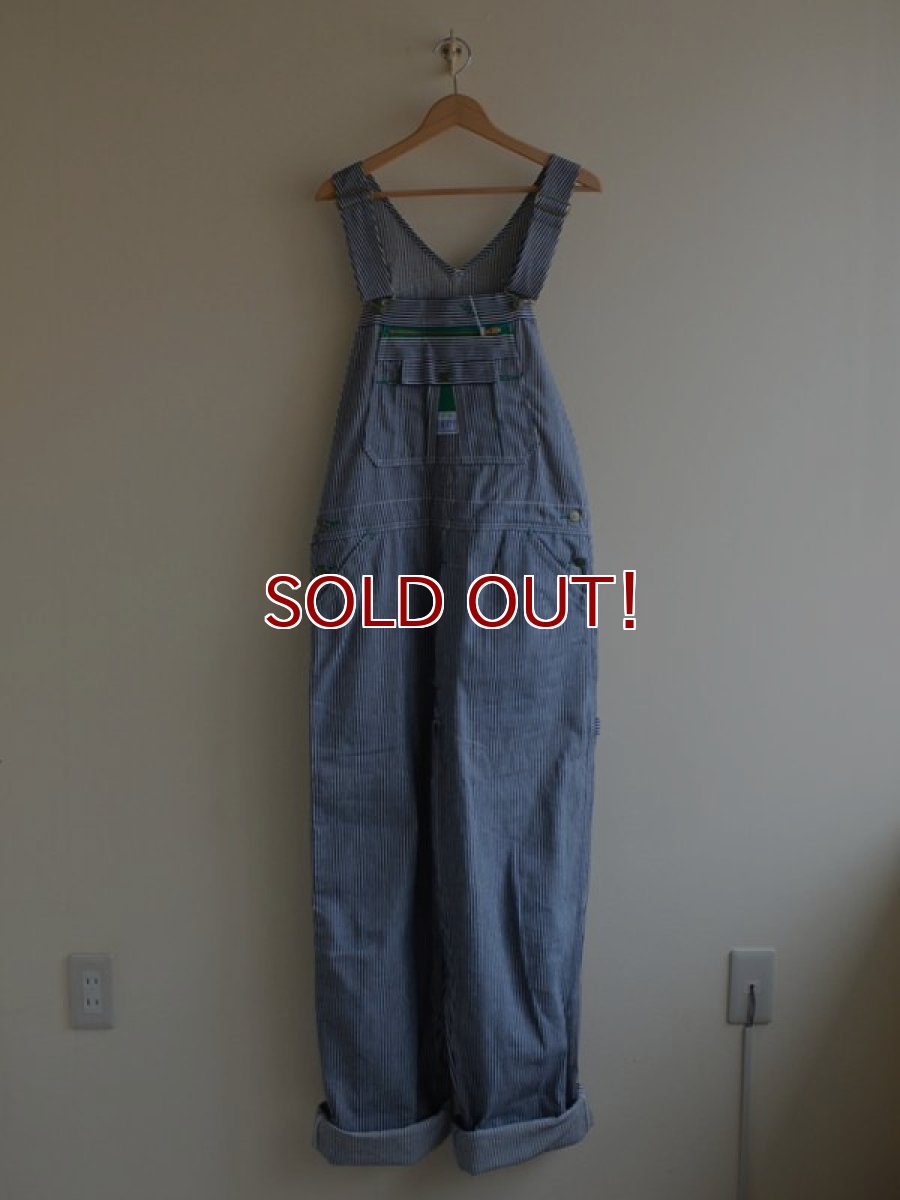 画像1: 1990s LIBERTY ヒッコリーオーバーオール　 DEAD STOCK!!　 表記W36 L32  (1)
