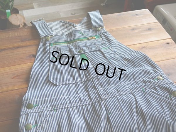 画像3: 1990s LIBERTY ヒッコリーオーバーオール　 DEAD STOCK!!　 表記W36 L32 