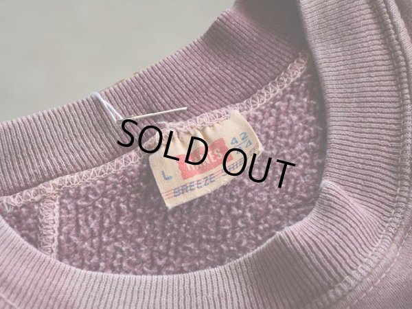 画像3: 1960s HANES BREEZE SHIELD 半袖スウェット　 表記L 