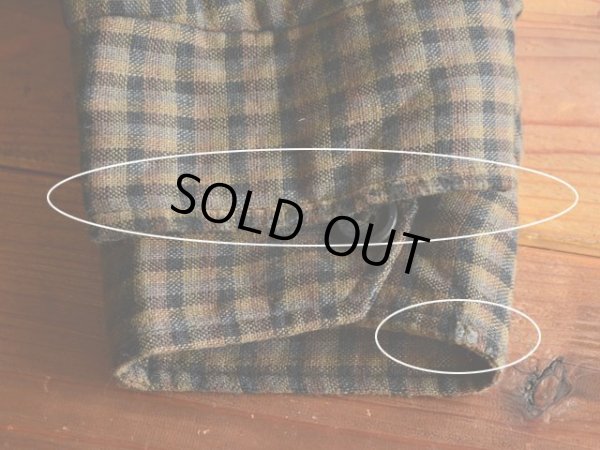 袖口に多少のスレホツレ。