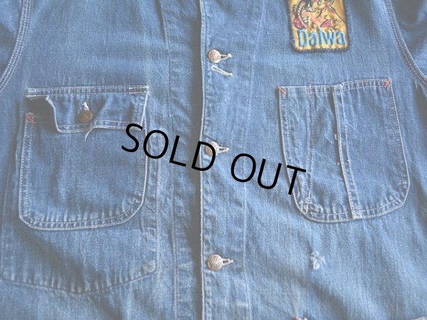 画像7: 〜1960s BIG MAC デニムカバーオール 　 実寸40 
