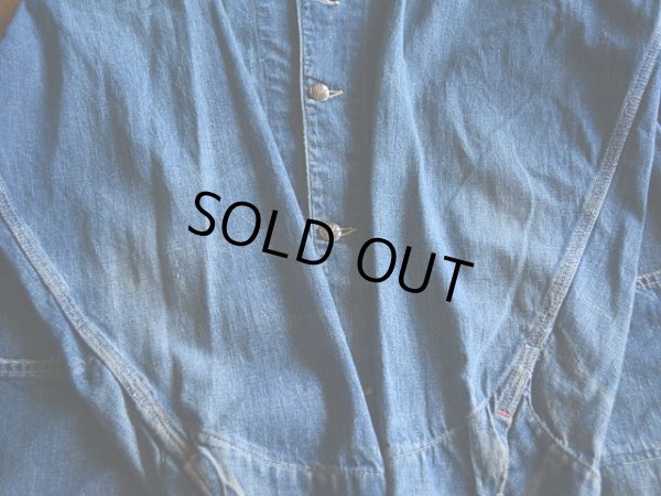 画像13: 〜1960s BIG MAC デニムカバーオール 　 実寸40 