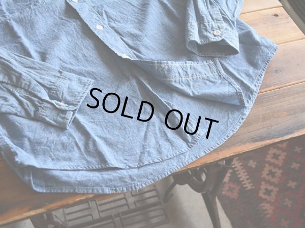 画像6: 1980s BIG MAC シャンブレーシャツ  表記L