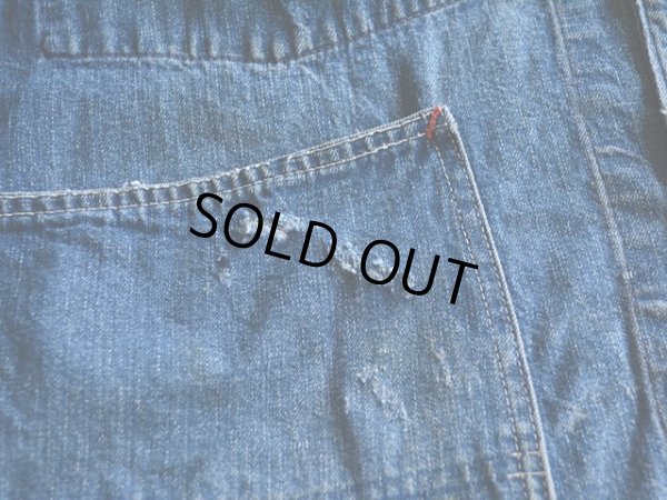 画像12: 〜1960s BIG MAC デニムカバーオール 　 実寸40 