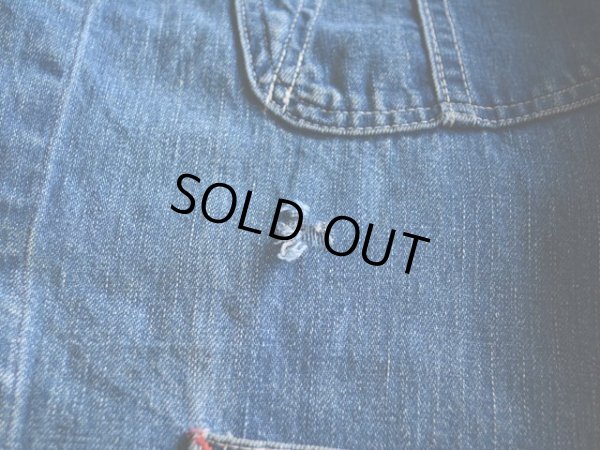 画像11: 〜1960s BIG MAC デニムカバーオール 　 実寸40 