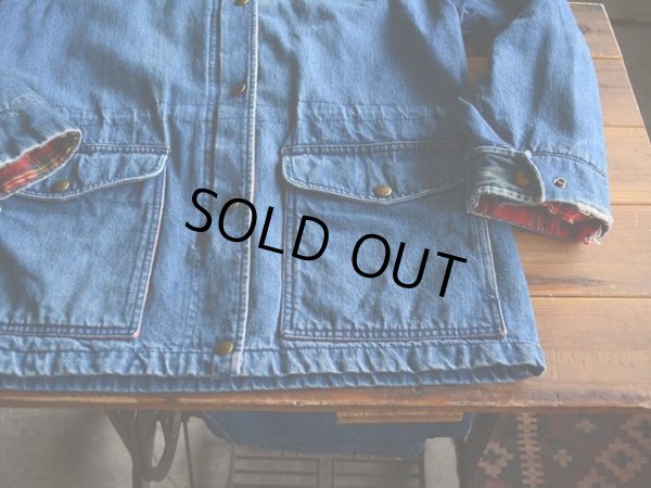 画像7: 1980s L.L.Bean デニムマウンテンパーカー　 表記W-M 