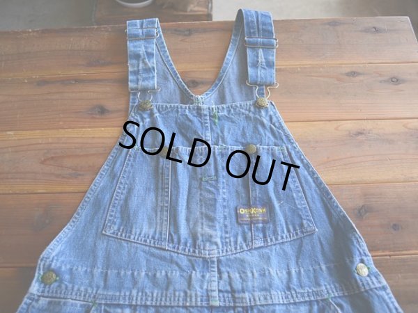 画像3: 1970s OSHKOSH デニムオーバーオール　 表記w34 