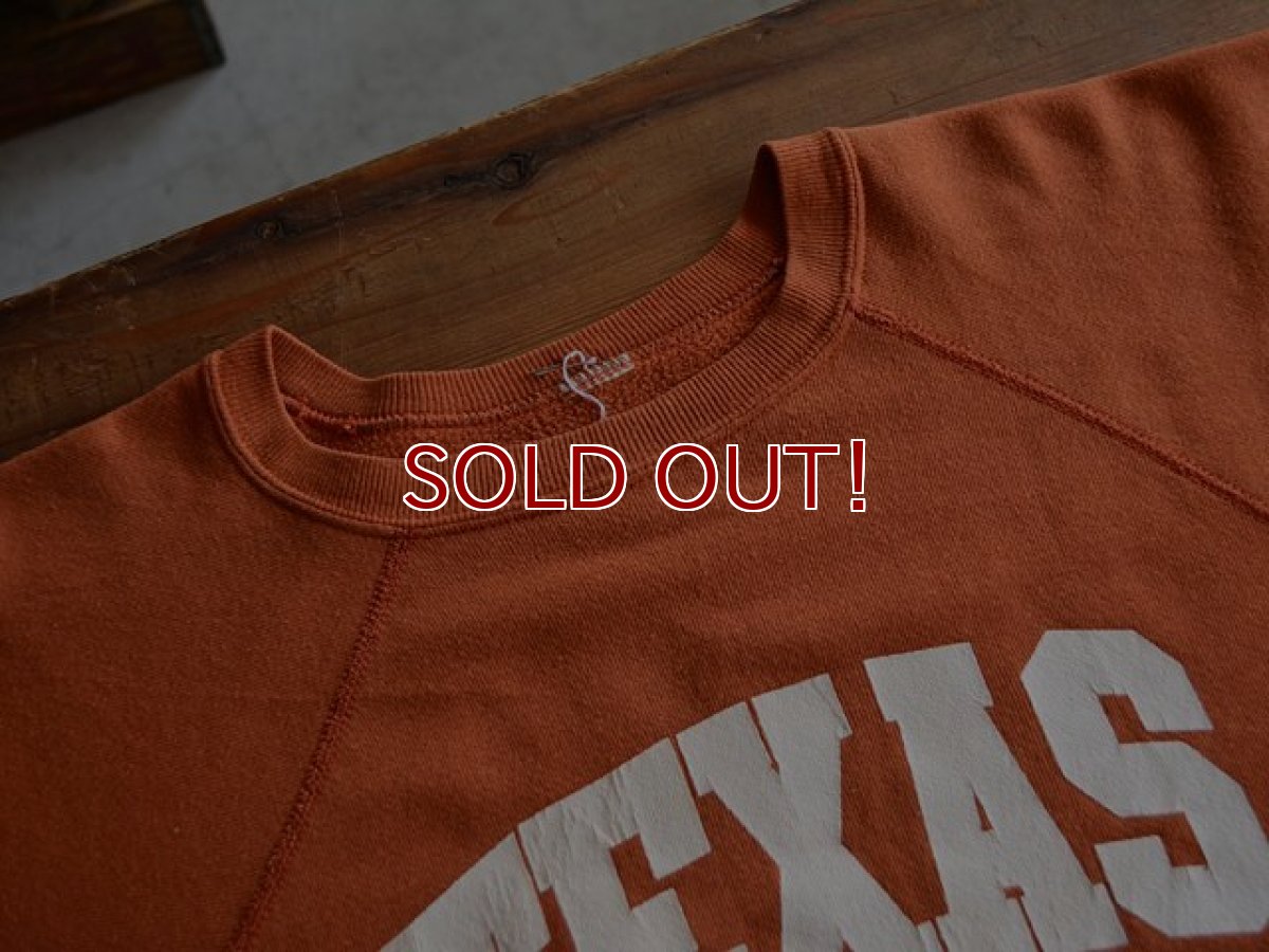 画像3: 1980s〜 TEXAS LONGHORNS スウェット　 実寸L  (3)