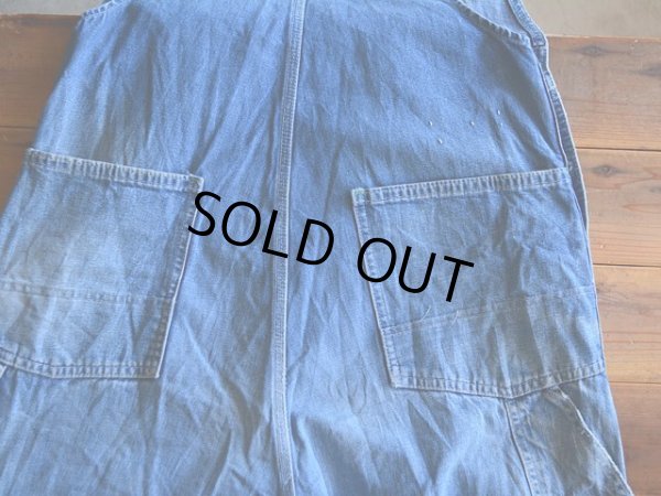 画像10: 1970s OSHKOSH デニムオーバーオール　 表記w34 