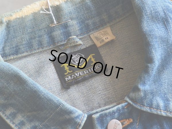 画像3: 1970s MAVERICK デニムジャケット　 表記46 