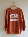 画像1: 1980s〜 TEXAS LONGHORNS スウェット　<br>実寸L<br> (1)