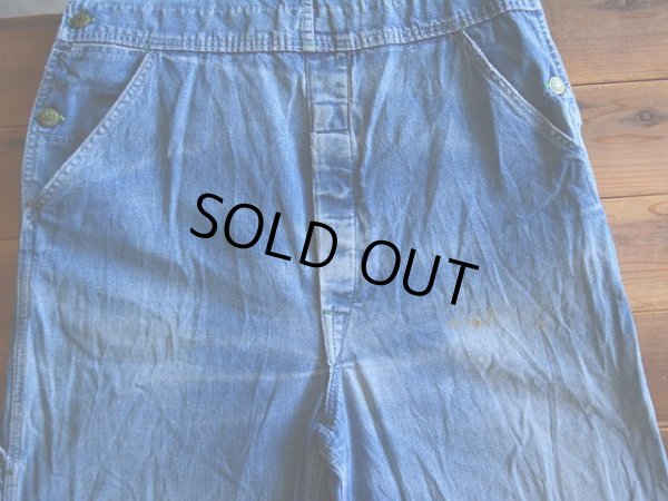 画像6: 1970s OSHKOSH デニムオーバーオール　 表記w34 