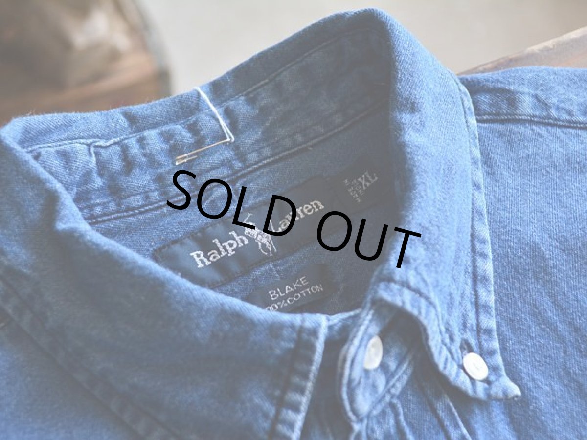 画像3: RalphLauren デニムBDシャツ　 表記XL  (3)