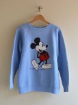 画像1: 1970s〜 Mickey Mouse スウェット　<br>実寸L<br> (1)