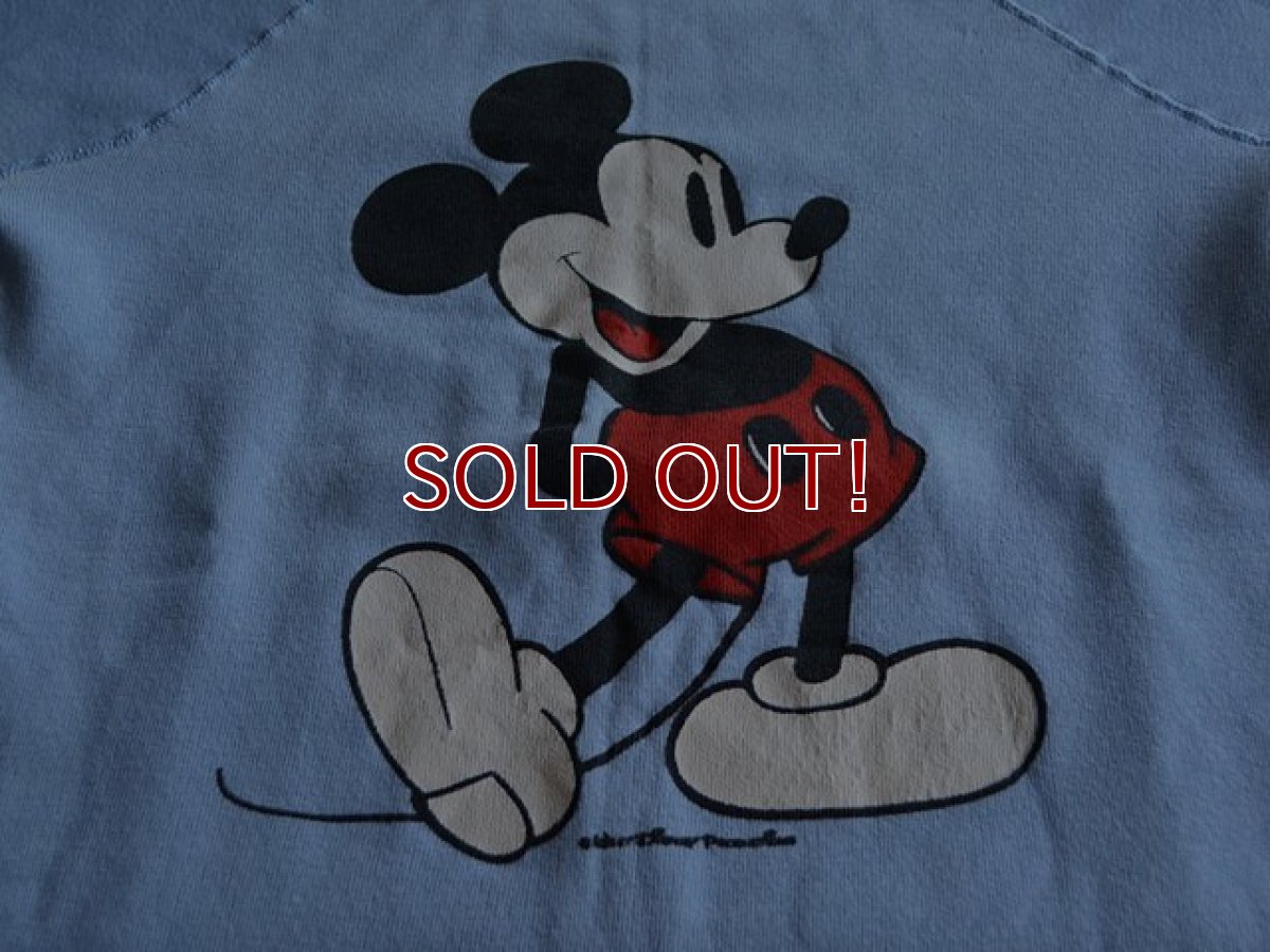 画像5: 1970s〜 Mickey Mouse スウェット　 実寸L  (5)
