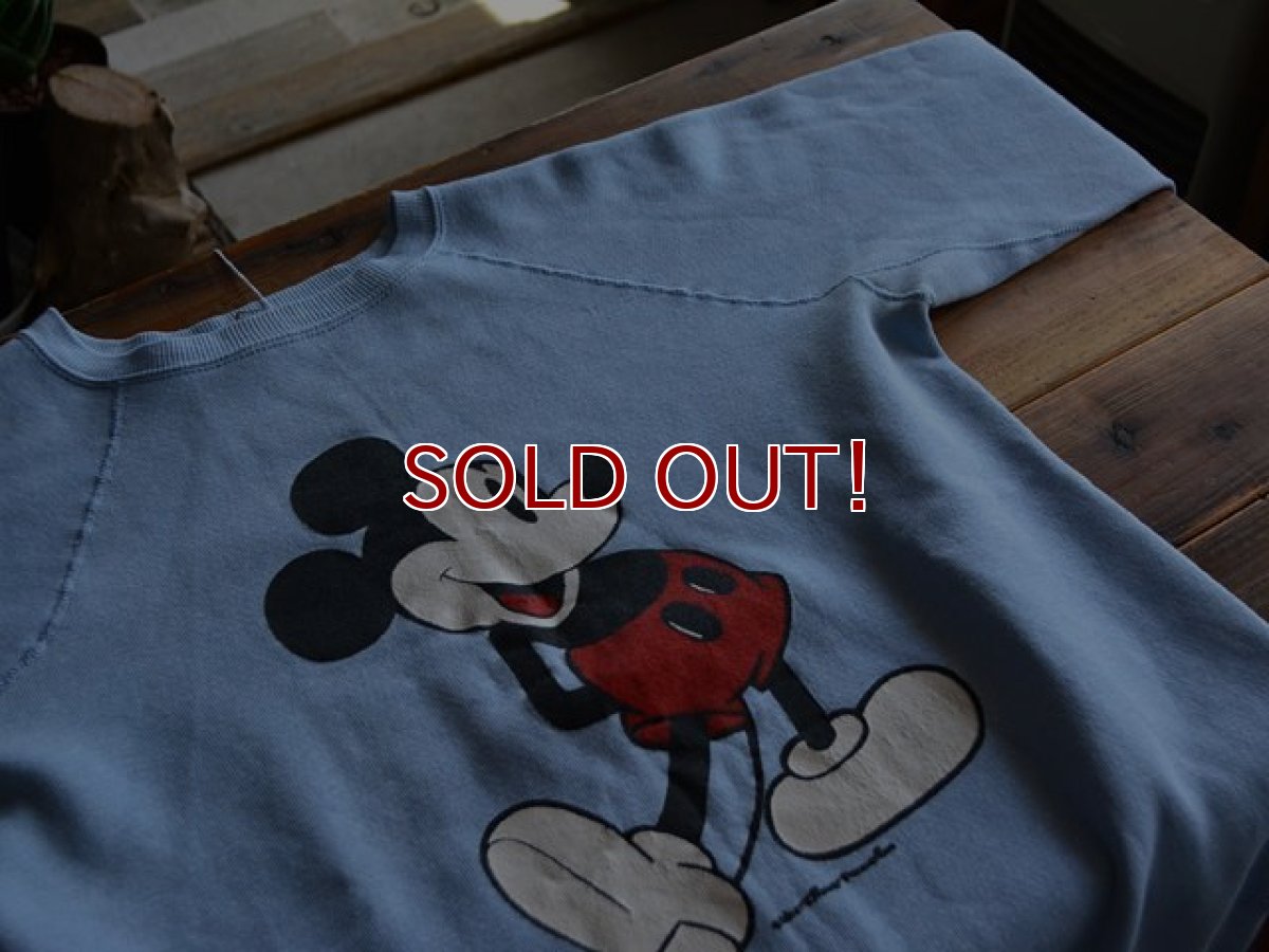 画像4: 1970s〜 Mickey Mouse スウェット　 実寸L  (4)