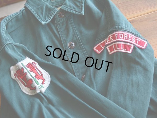 画像6: 1960s BOY SCOUTS EXPLORERシャツ　 実寸S 