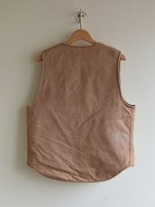 画像2: 1970s Carhartt ダックボアベスト　 表記M  (2)