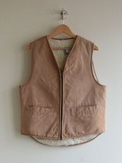 画像1: 1970s Carhartt ダックボアベスト　 表記M  (1)