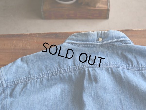 画像7: 1990s J.CREW デニムBDシャツ　 表記M 