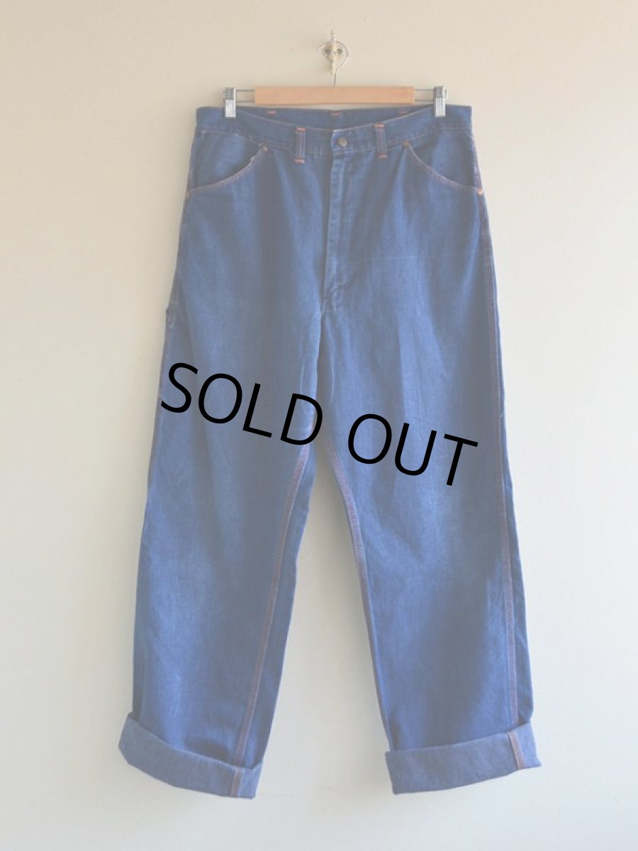 画像1: 1970s BIG MAC デニムペインターパンツ　 表記w36  (1)