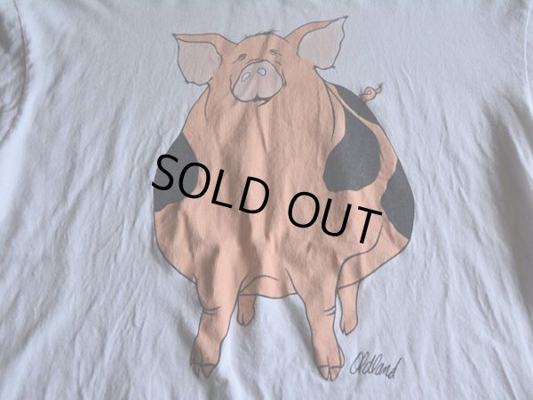 画像5: 1990s ブタ両面プリントTシャツ　 表記XL 