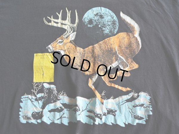 画像5: 1980s White Tailed Deer Tシャツ　 実寸L 