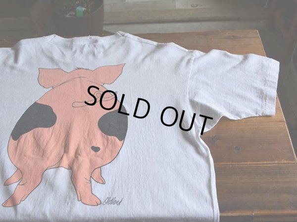 画像6: 1990s ブタ両面プリントTシャツ　 表記XL 