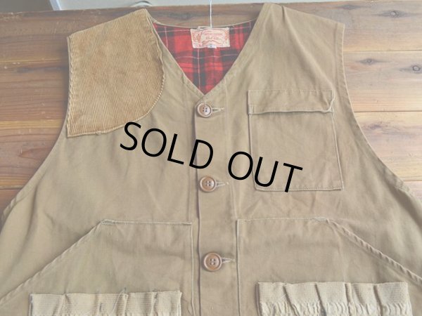 画像4: 1950s Bob Allen ハンティングベスト　 表記42 