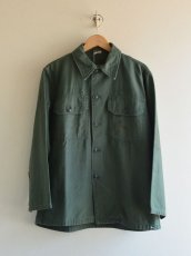 画像1: 1960s US.ARMY ユーティリティシャツ(3rd)　 表記15 1/2  (1)